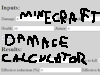 Minecraft Damage Calculator